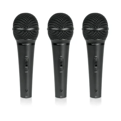 סט 3 מיקרופונים דינמיים | Behringer XM1800S