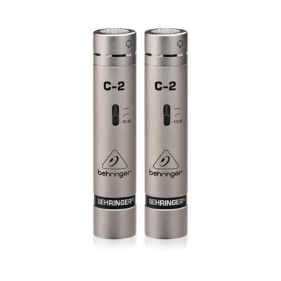 זוג מיקרופונים אולפניים Condenser | Behringer C2