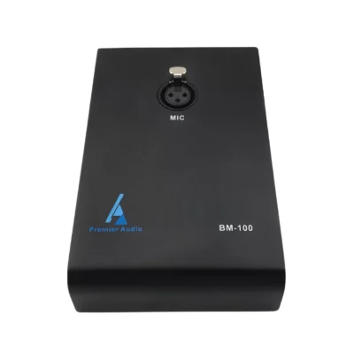 ⁧בסיס שולחני למיקרופון ללא מיתוג⁩ | ⁦Premier Audio BM-100⁩