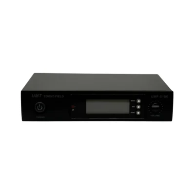 מקלט אלחוטי UHF בודד לראק עם אוזניות | UMT UHF-5100