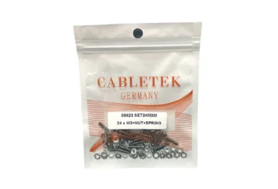 סט ברגים, אומים ודסקיות למחברי XLR | SET24M3M