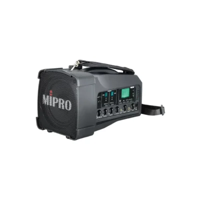 רמקול נייד אלחוטי קומפקטי דו-ערוצי Full Range | MIPRO MA-100D