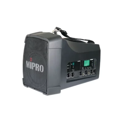 רמקול נייד נטען עם מקלט אלחוטי 5.8GHz | MIPRO MA-200