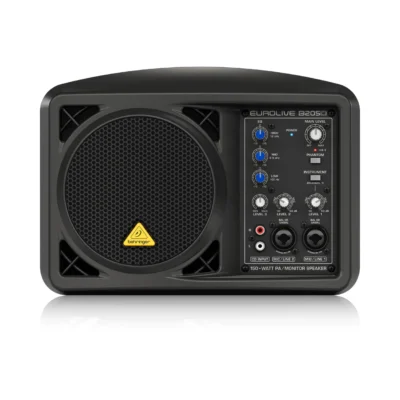 ⁧רמקול מוגבר קומפקטי עם מיקסר מובנה⁩ | ⁦Behringer B205D⁩