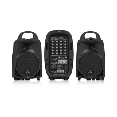 מערכת הגברה ניידת עם מיקסר 6 ערוצים ו-Bluetooth | Behringer PPA500BT