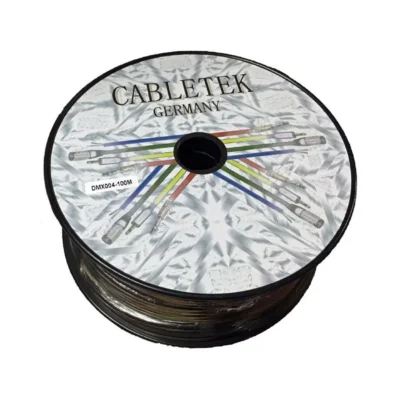 ⁧כבל DMX בגליל 100 מטר⁩ | ⁦CABLETEK DMX004⁩