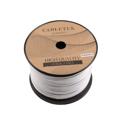 ⁧כבל רמקול 2x2.5 גליל 100 מטר⁩ | ⁦CABLETEK SCW250⁩