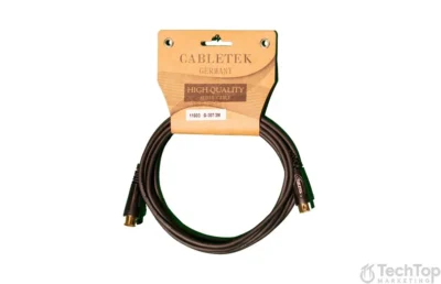 ⁧כבל MIDI יצוק DIN 5 לDIN 5⁩ | ⁦CABLETEK G-007/3M⁩