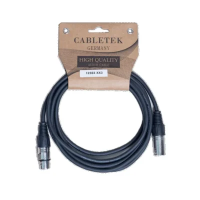 ⁧כבל XLR 3 מטר⁩ | ⁦CABLETEK XX3⁩
