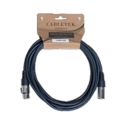 ⁧כבל XLR 5 מטר⁩ | ⁦CABLETEK XX5⁩