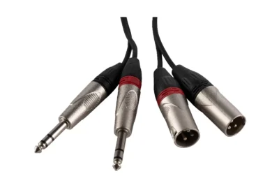 ⁧זוג כבלים XLR ל-PL⁩ | ⁦CABLETEK PD009/10M⁩