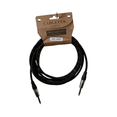 ⁧כבל אודיו ממוגן מצופה בד 5 מטר⁩ | ⁦CABLETEK JJ-029/5⁩