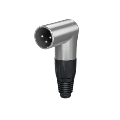 מחבר XLR זכר 3 פינים בזווית 90° | Behringer X3MR-SR