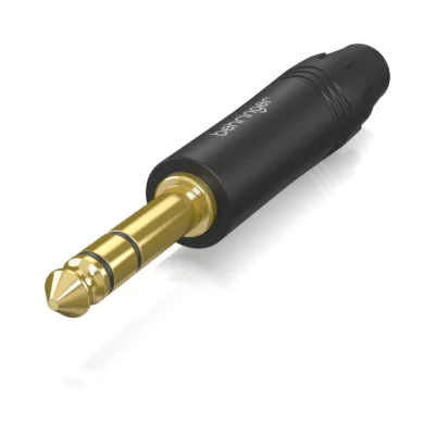 מחבר TRS זכר 1/4" מצופה זהב | Behringer 4SG-BK