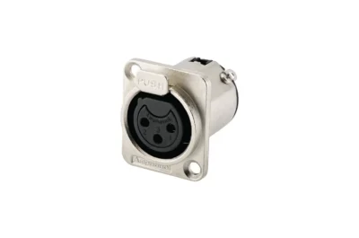 ⁧מחבר XLR נקבה לפנל 3 פינים⁩ | ⁦Amphenol AC3FDZ⁩
