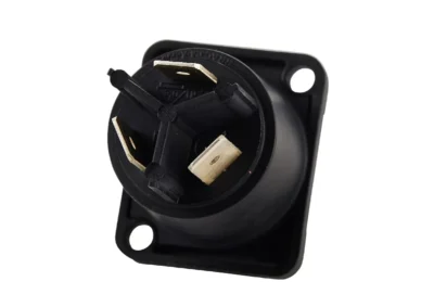 מחבר PowerCON True1 לפנל כניסת מתח | REAN RRAC3M-X-000