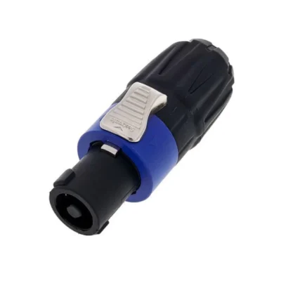 ⁧מחבר Speakon 4 פינים לכבל⁩ | ⁦SEETRONIC SL4FX-N⁩