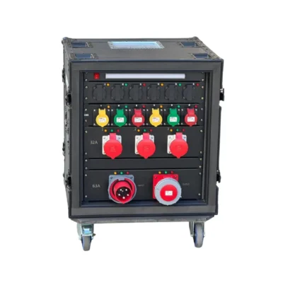 לוח חשמל נייד במארז 63A לבמה | LIGHTEK PD63A