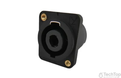⁧מחבר Speakon פנל 4 פינים (מרובע)⁩ | ⁦CABLETEK SP4⁩
