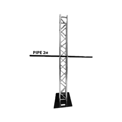 צינור אלומיניום להנמכת פנסים 2 מטר | LIGHTEK ALU-PIPE 2M