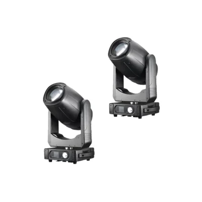 ⁧זוג פנסי מובינג BSW עם CMY ופריזמות + קייס⁩ | ⁦LIGHTEK MEGA380⁩
