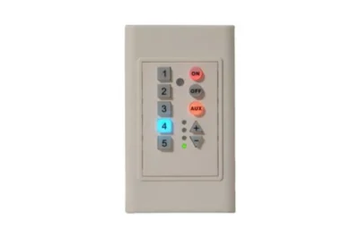 מקליט פקודות DMX להתקנה על קיר | WC-5PL