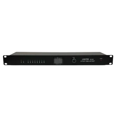 ממיר Artnet ל-DMX 8 יציאות | LIGHTEK HD-220