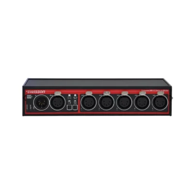 מפצל DMX/RDM 5 יציאות עם בידוד אופטי | Swisson XSR-3R