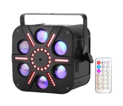 פנס אפקט SUNFLOWER 6 עיניות RGBWA עם פיקסל LED | LIGHTEK MS-CB06