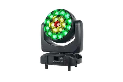 סט 4 פנסי מובינג לד זום RGBW במארז | LIGHTEK 20711 4x1920Z