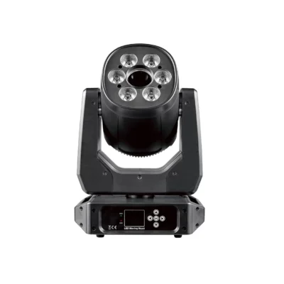 פנס מיני מובינג לד ספוט ושטיפה משולב | LIGHTEK MSW 120