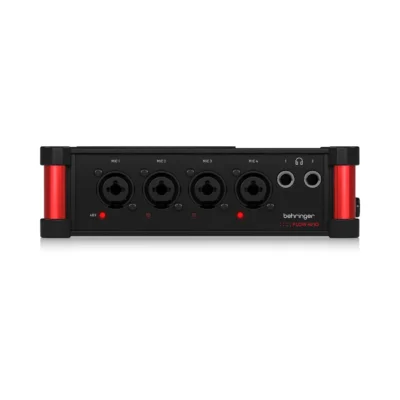 ממשק הרחבה StageConnect עם 4 Preamps ו-32-Bit Float | Behringer FLOW 4VIO