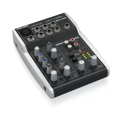 מיקסר אנלוגי 5 כניסות עם USB Streaming | Behringer XENYX 502S