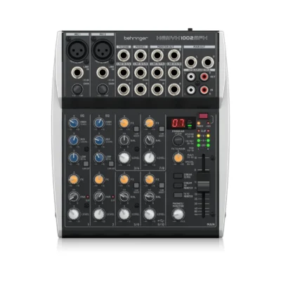 מיקסר אנלוגי עם USB ואפקטים Klark Teknik | Behringer XENYX 1002SFX