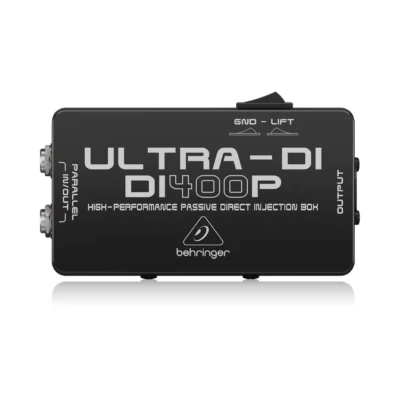 קופסת DI פאסיבית מקצועית | Behringer DI400P