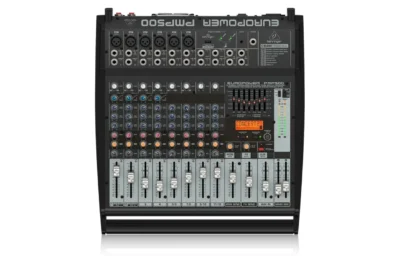 מיקסר משולב מגבר 12 ערוצים | Behringer PMP500
