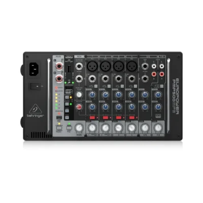 מיקסר משולב מגבר 8 ערוצים עם MP3 | Behringer PMP500MP3