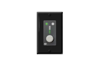 פאנל בקרה עם כפתור מסתובב ARC שחור | SYMETRIX ARC-K1e