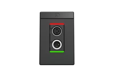 פנל חיבור קיר מיק/ליין XLR עם Dante | Symetrix xIO XLR 1x1