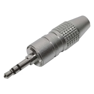 מחבר PL 3.5 מ"מ סטריאו עם הגנת גומי | Roxtone EG 2571