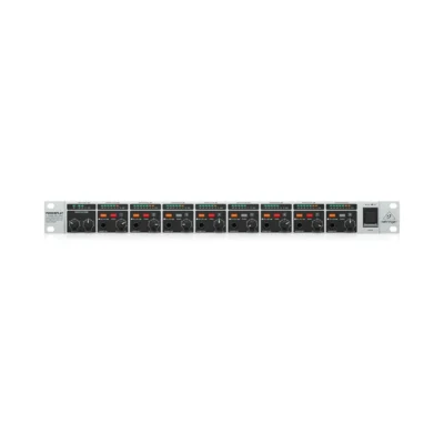 ⁧מגבר אוזניות 8 ערוצים 19" 1U⁩ | ⁦Behringer HA8000 V2⁩