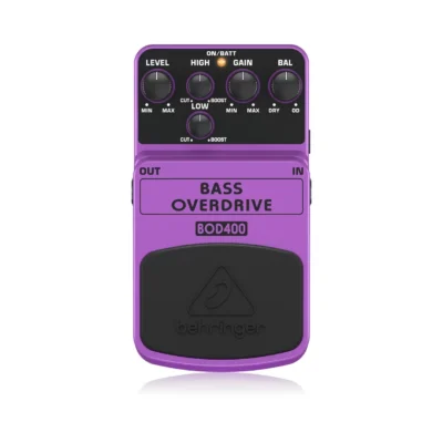 פדאל Overdrive לגיטרת בס | Behringer BOD400