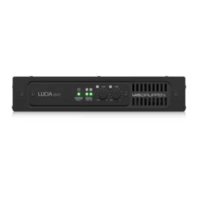 ⁧מגבר התקנות קומפקטי 2x60W עם DSP⁩ | ⁦Lab Gruppen LUCIA 120/2⁩