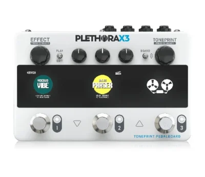 ⁧מולטי אפקט לגיטרה עם שרשור 3 אפקטים⁩ | ⁦TC Electronic Plethora X3⁩