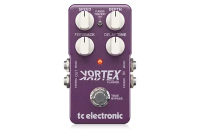 ⁧פדאל Flanger סטריאופוני עם TonePrint⁩ | ⁦TC Electronic Vortex Flanger⁩