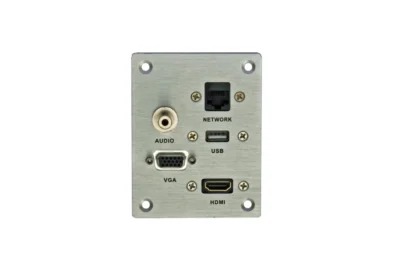 פנל חיבורים HDMI, VGA, USB, RJ45 | MS-55