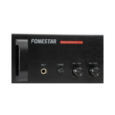 יחידת מיתוג כריזה 10 אזורים למערכת 100V | FONESTAR ZSC-1110