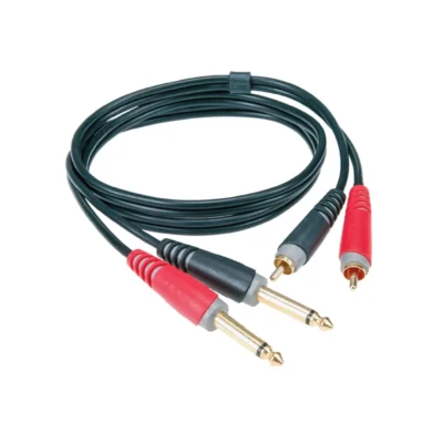 ⁧כבל 2xJack - 2xRCA מקצועי 3 מטר⁩ | ⁦KLOTZ AT-CJ0300⁩