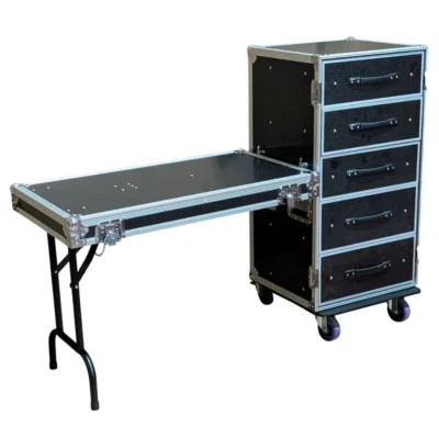 קייס 5 מגירות עם שולחן נפתח | Speed Case C 5-DRAWERS