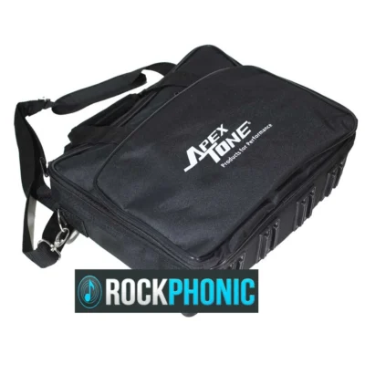 תיק מרופד למיקסר ומחשב נייד | Apextone AP MIXER BAG BIG